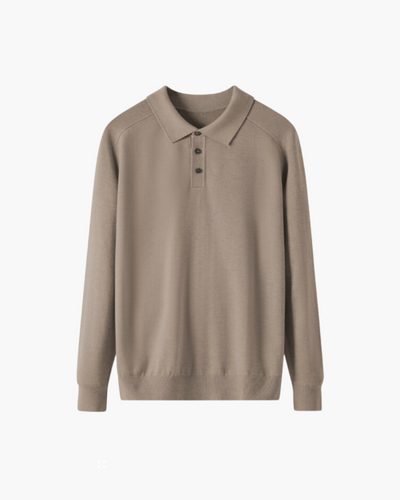 Variant image for Premium Wollpoloshirt für Herren – 100% Wolle, Maßgeschneiderter Schnitt, Zeitloses Design, Verschiedene Farben erhältlich-31