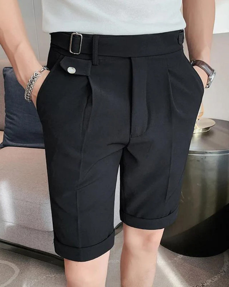 Gurtbundhose kurz