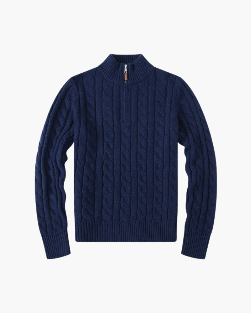 Half-Zip Damen