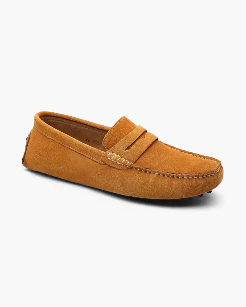 Variant image for Elegante Wildleder Slipper Herren – Komfortable Mokassins mit Leder Innensohle für jeden Anlass-51