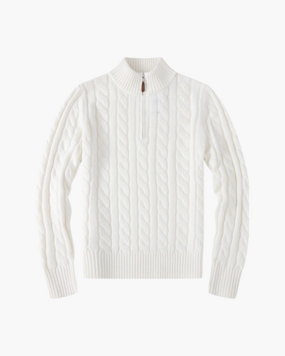 Half-Zip Damen