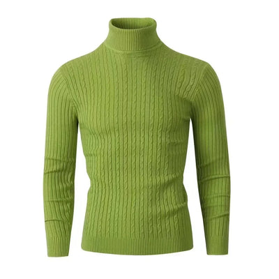 Adrian | Eleganter Strickpullover für Herren hochgeschlossen