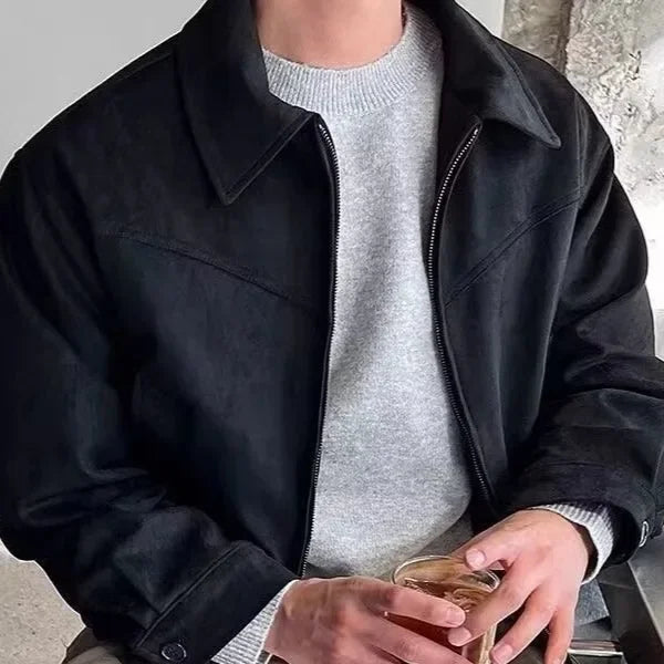 Adrian | Modische Reißverschlussjacke für Herren Frühling