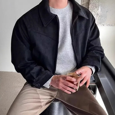 Adrian | Modische Reißverschlussjacke für Herren Frühling