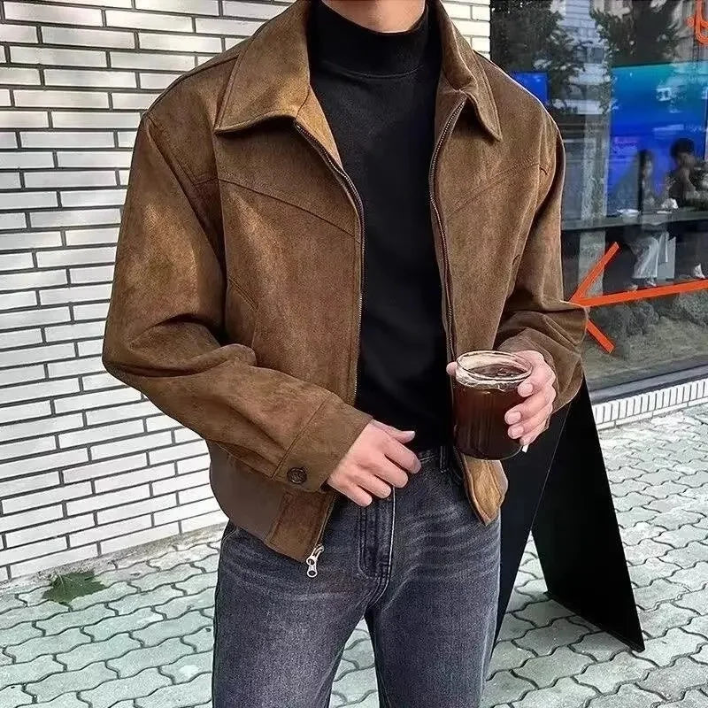 Adrian | Modische Reißverschlussjacke für Herren Frühling