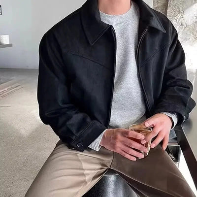 Adrian | Modische Reißverschlussjacke für Herren Frühling