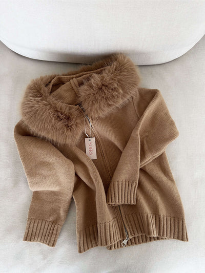Alison | Elegante Kunstpelzjacke für Damen Herbst-Winter