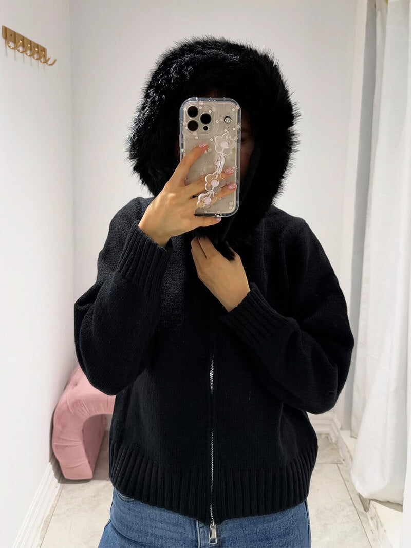Alison | Elegante Kunstpelzjacke für Damen Herbst-Winter