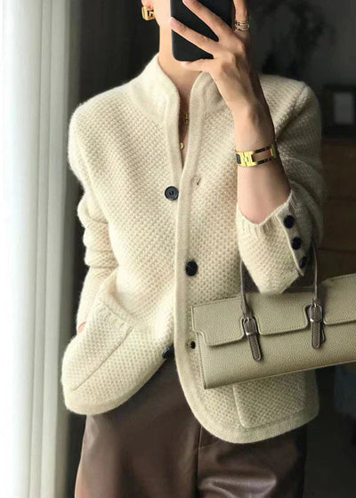 Alissa | Stilvolle Strickjacke für Damen lang kuschelig
