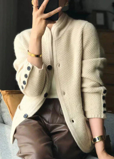 Alissa | Stilvolle Strickjacke für Damen lang kuschelig
