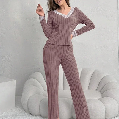 Amelie | Bequemer Pyjama für Damen Herbst-Winter 1