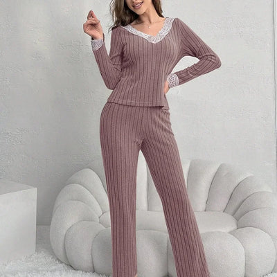 Amelie | Bequemer Pyjama für Damen Herbst-Winter 7
