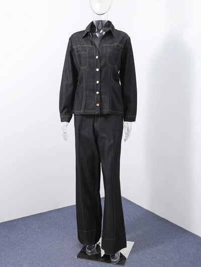 Amelie | Elegante Denimjacke für Damen Slim Fit Herbst