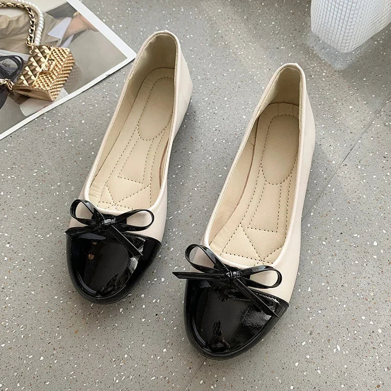 Amelie | Elegante Dirndlschuhe für Damen mit Schleifendetail