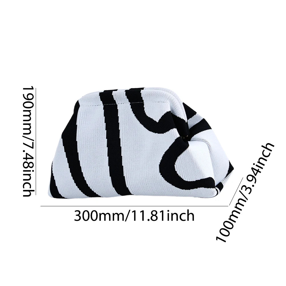 Amelie | Elegante Handtasche für Damen Strickdesign Sommer