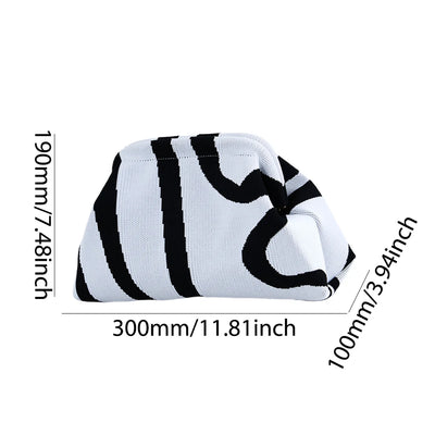 Amelie | Elegante Handtasche für Damen Strickdesign Sommer