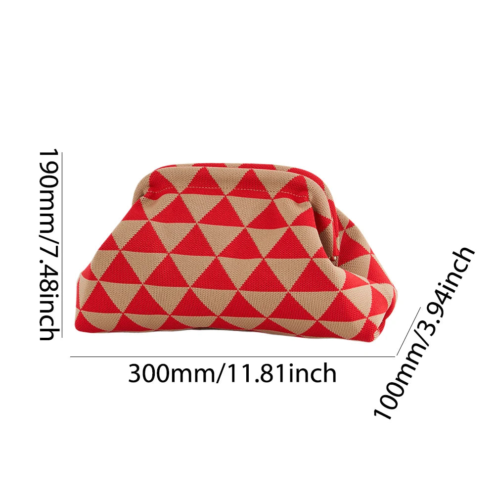 Amelie | Elegante Handtasche für Damen Strickdesign Sommer
