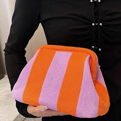 Amelie | Elegante Handtasche für Damen Strickdesign Sommer
