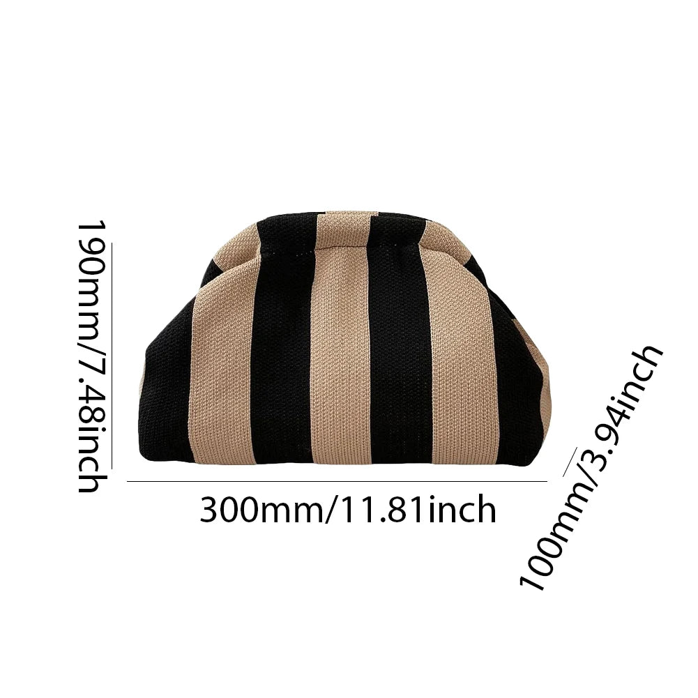 Amelie | Elegante Handtasche für Damen Strickdesign Sommer