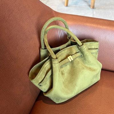 Amelie | Elegante Handtasche für Damen aus Wildleder