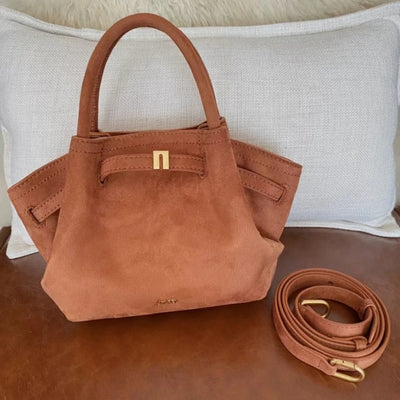 Amelie | Elegante Handtasche für Damen aus Wildleder