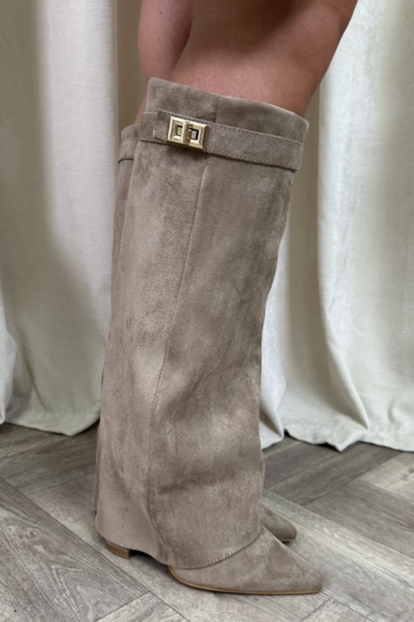 Amelie | Elegante Kniehohe Stiefel für Damen Schwarz