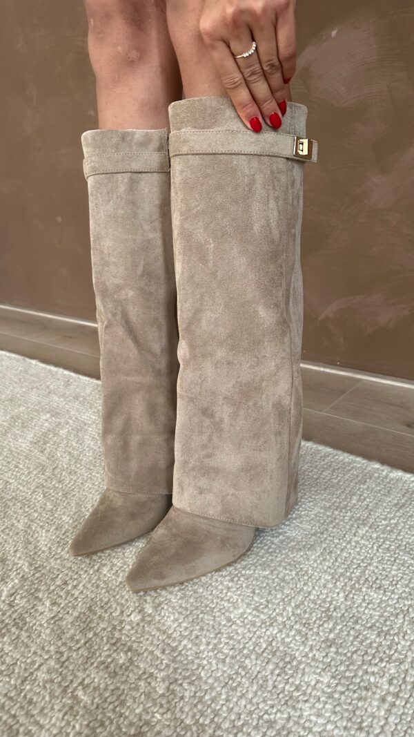 Amelie | Elegante Kniehohe Stiefel für Damen Schwarz