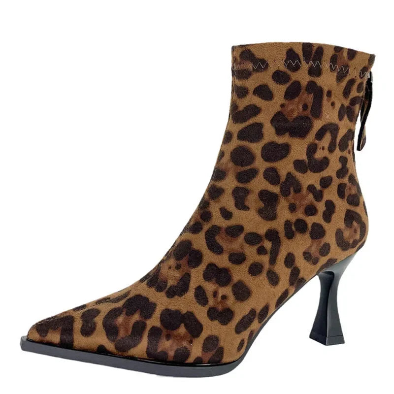 Amelie | Elegante Knöchelstiefel für Damen High Heel
