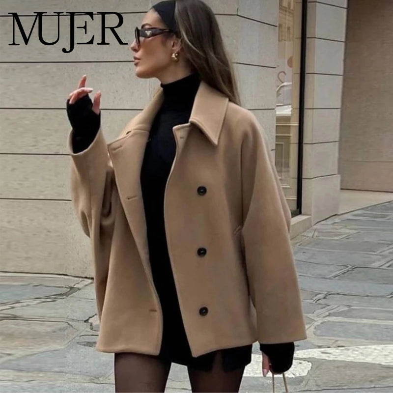 Amelie | Elegante Oversize-Jacke für Damen Herbst