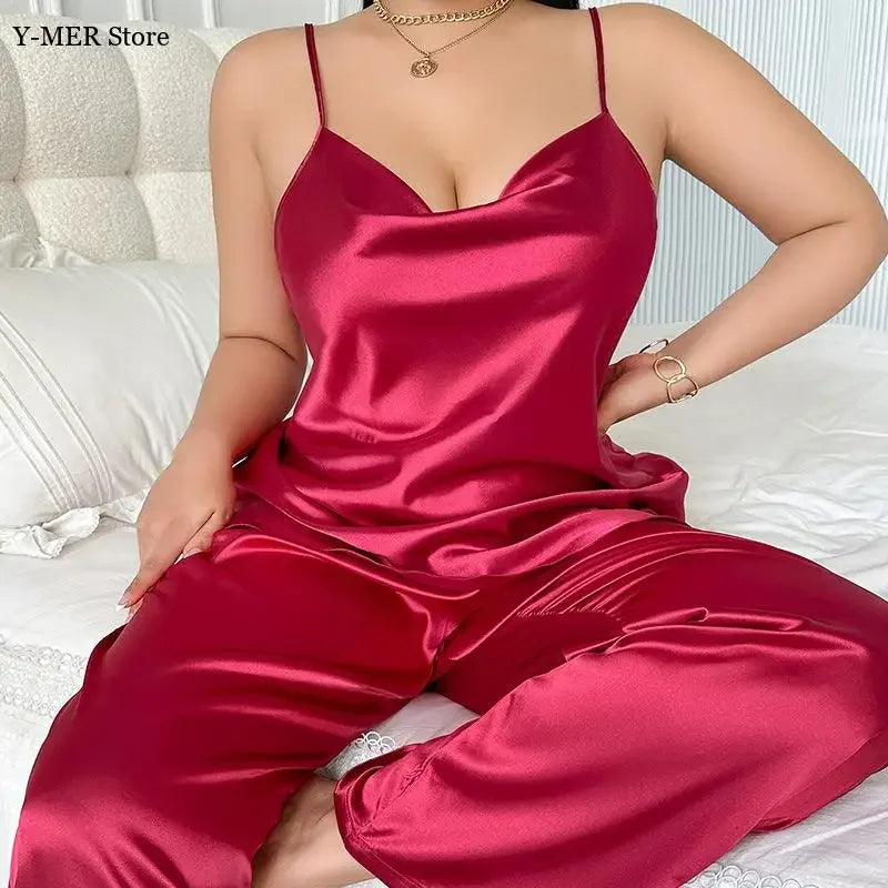 Amelie | Elegante Satin-Nachtwäsche für Damen Sommer 3