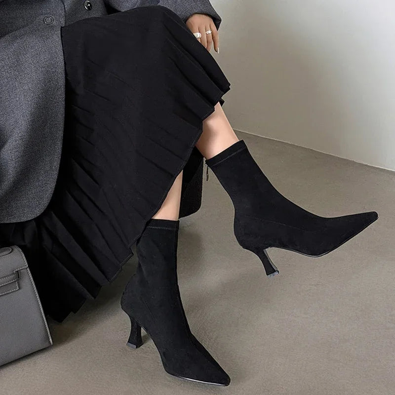Amelie | Elegante Stiefeletten für Damen Herbst/Winter