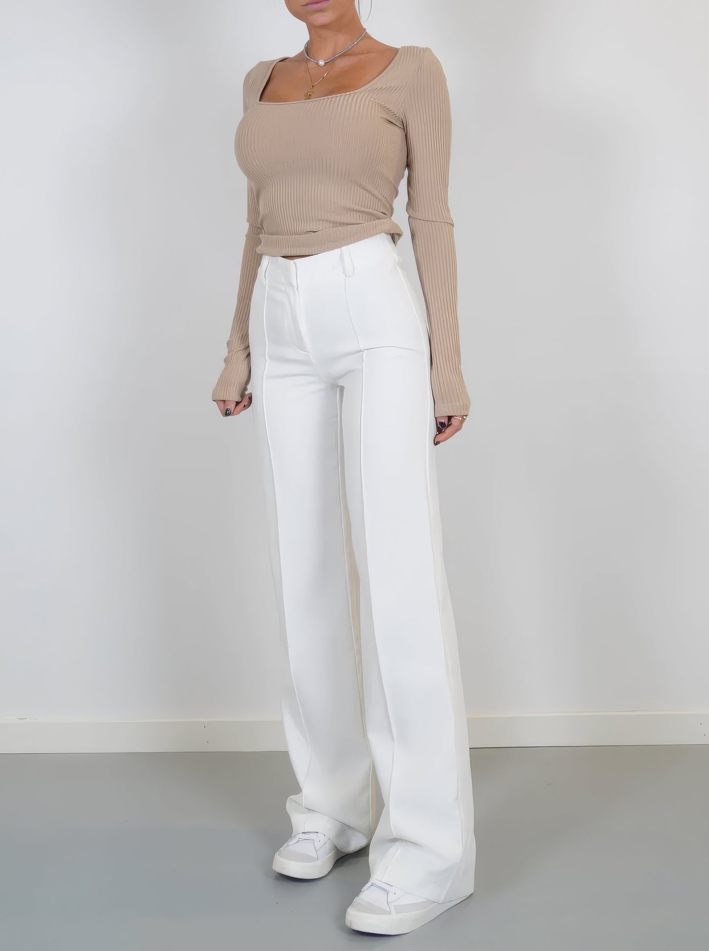 Amelie | Elegante Stoffhose für Damen Sommer