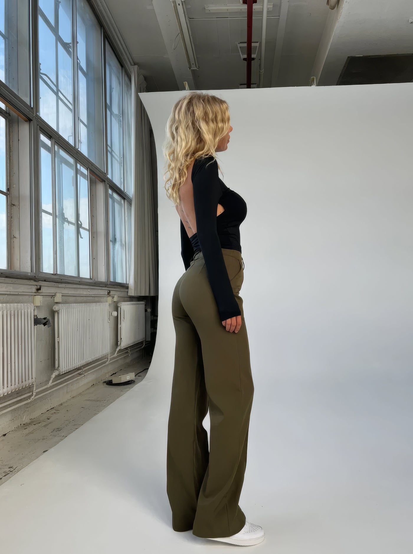 Amelie | Elegante Stoffhose für Damen Sommer