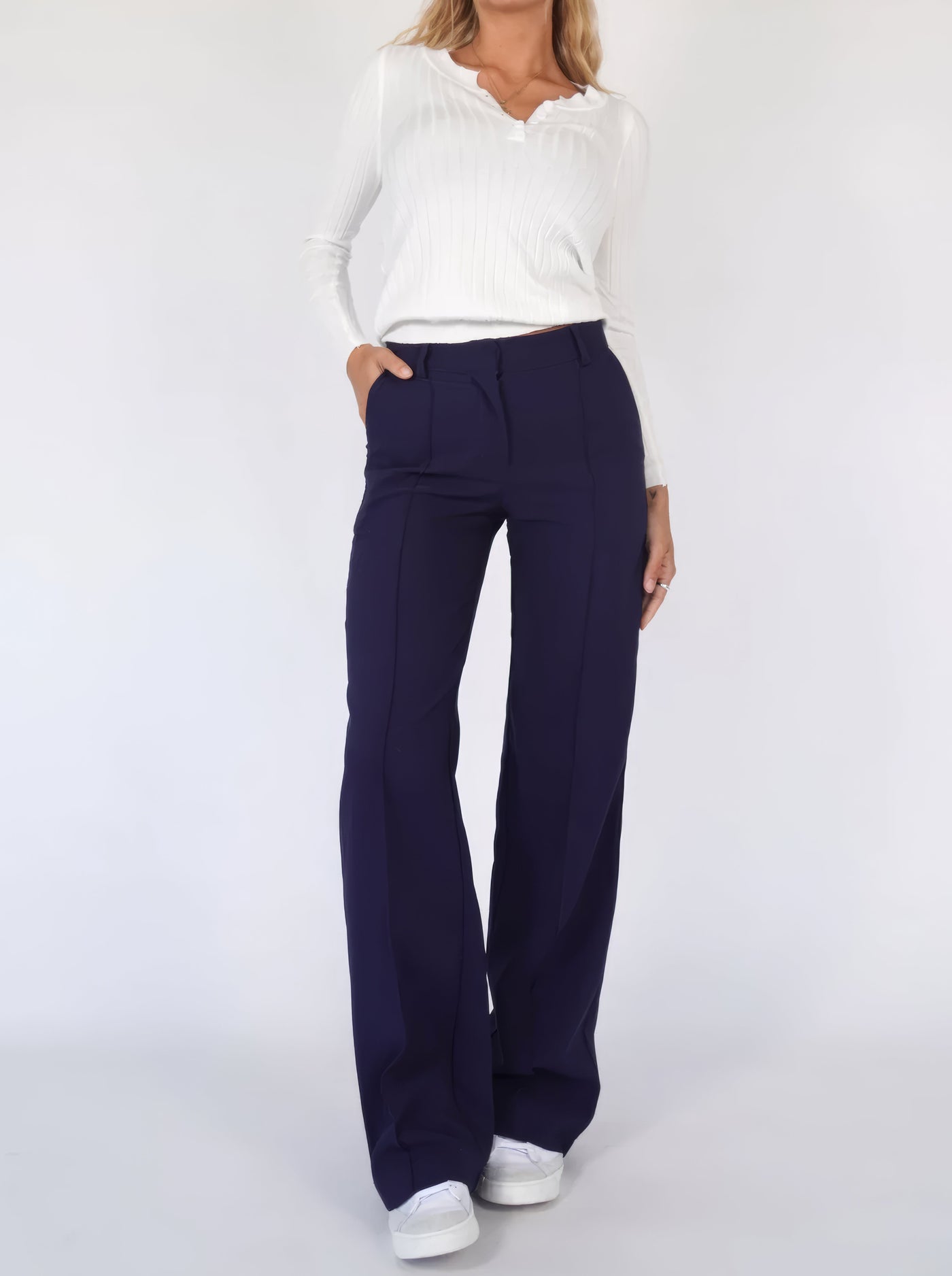 Amelie | Elegante Stoffhose für Damen Sommer