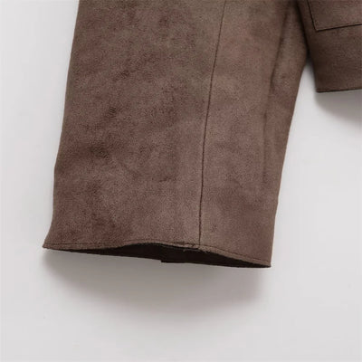 Amelie | Elegante Suedejacke für Damen Herbst