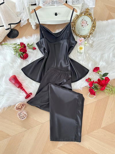 Amelie | Eleganter Baumwoll-Pyjama für Damen Sommer 3