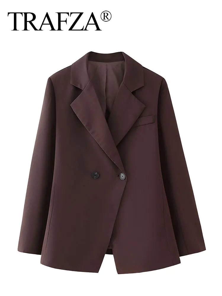 Amelie | Eleganter Damen Blazer aus Polyester langarm