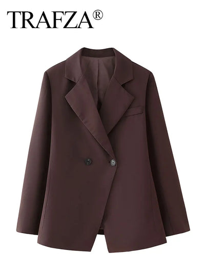 Amelie | Eleganter Damen Blazer aus Polyester langarm