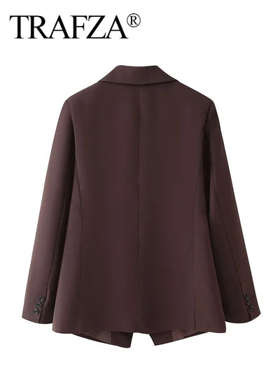 Amelie | Eleganter Damen Blazer aus Polyester langarm