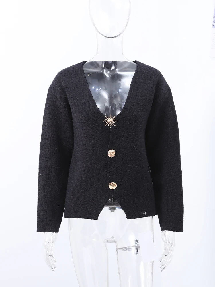 Amelie | Eleganter Damenpullover aus Baumwolle für Frühling