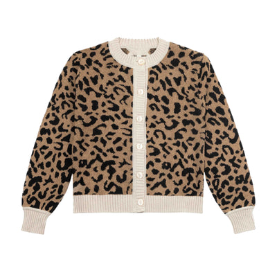 Amelie | Eleganter Leo-Cardigan für Damen Herbst