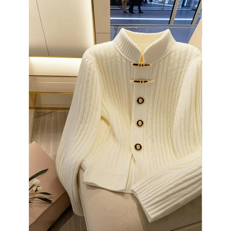 Amelie | Eleganter Strickcardigan für Damen langarm