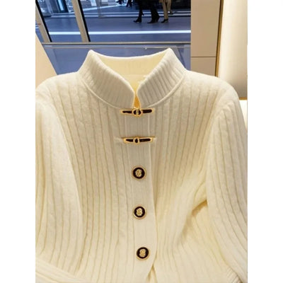 Amelie | Eleganter Strickcardigan für Damen langarm