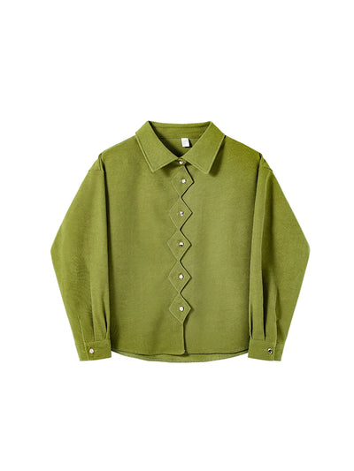 Amelie | Elegantes Poloshirt Damen langarm aus Baumwolle