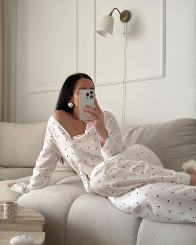 Amelie | Gemütliches Loungewear Set für Damen Vintage