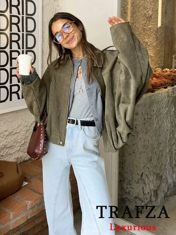 Amelie | Lässige Bomberjacke für Damen Oversized