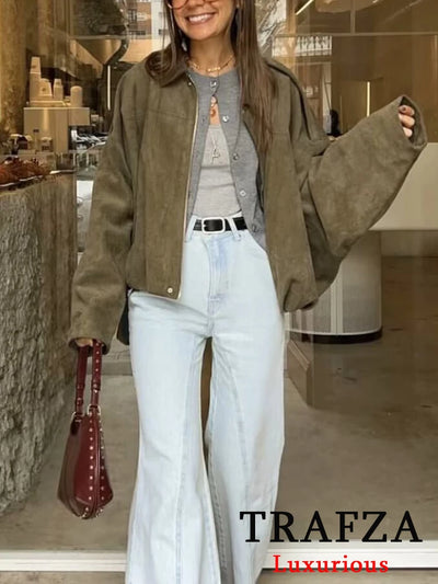 Amelie | Lässige Bomberjacke für Damen Oversized