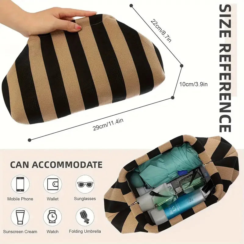 Amelie | Lässige Häkel-Clutch für Damen Sommer