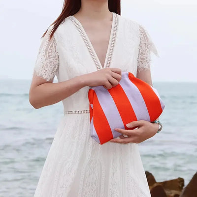 Amelie | Lässige Häkel-Clutch für Damen Sommer