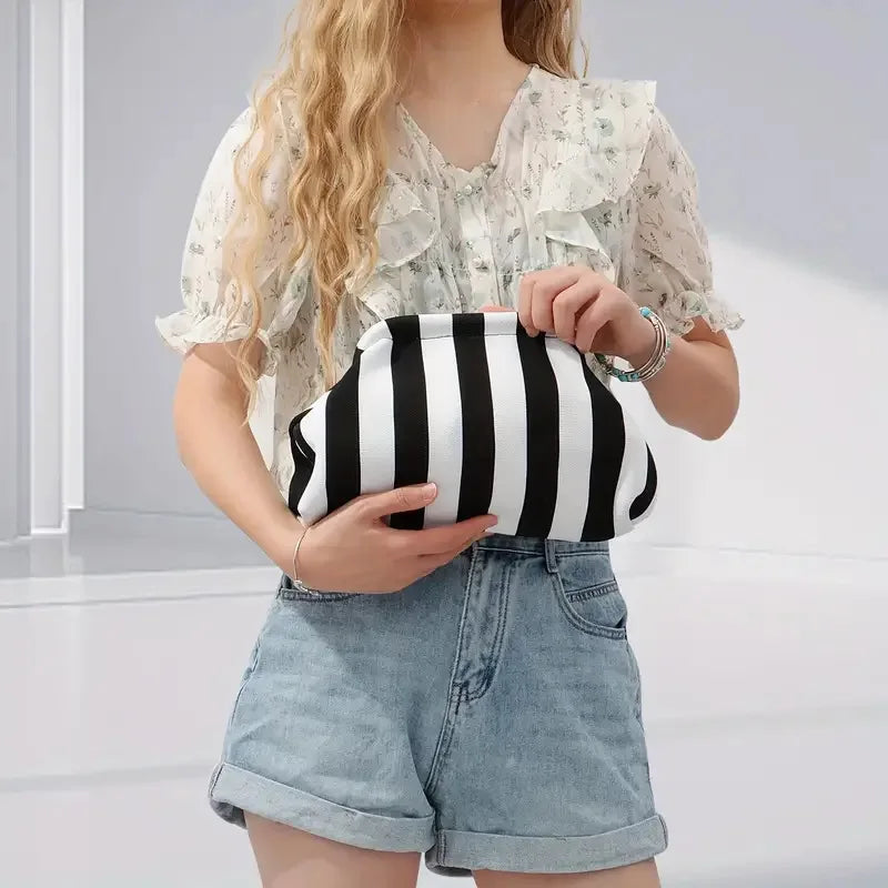 Amelie | Lässige Häkel-Clutch für Damen Sommer